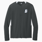 Brandeis Judges Online Store <span class="pdp-name-mascot">Brandeis Judges</span> Sport-Tek Club 1/4-Zip Pullover Front Thumbnail