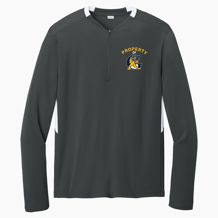 Goldsboro Cougars <span class="pdp-name-mascot">Goldsboro Cougars</span> Sport-Tek Club 1/4-Zip Pullover
