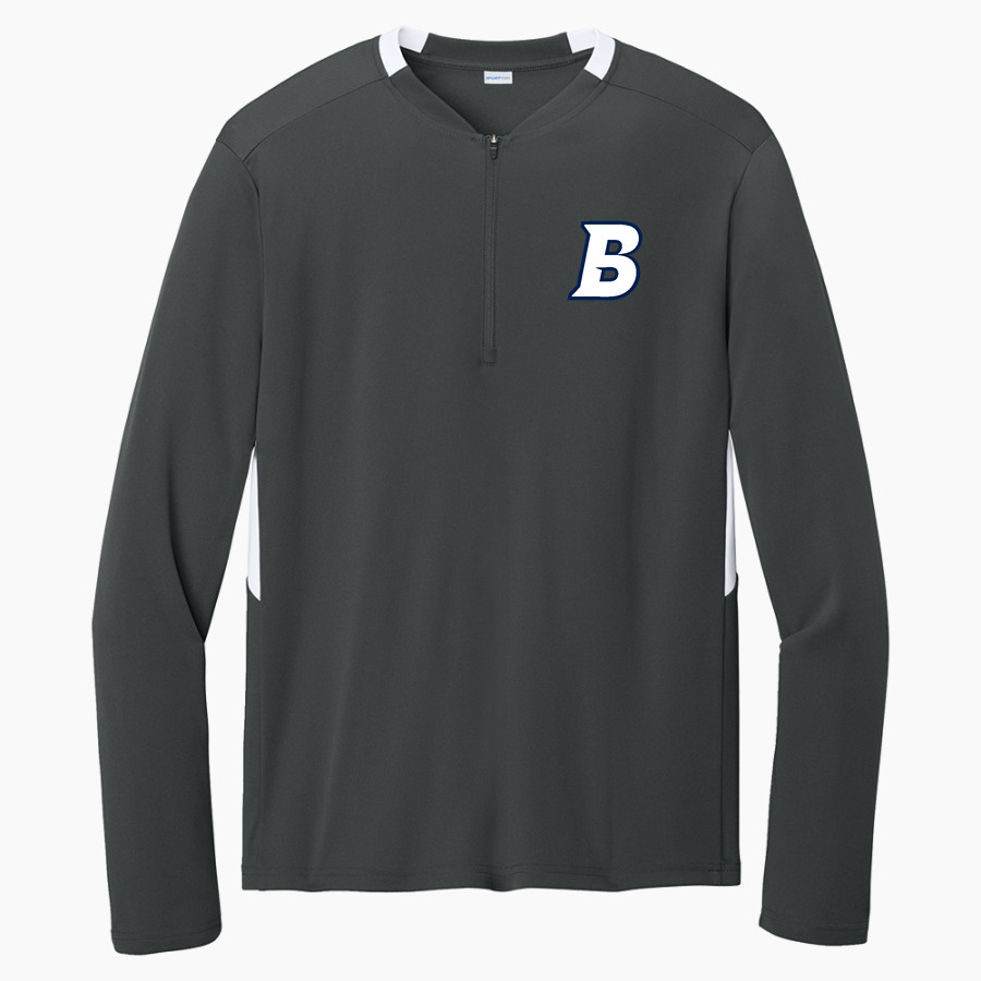 Brandeis Judges Online Store <span class="pdp-name-mascot">Brandeis Judges</span> Sport-Tek Club 1/4-Zip Pullover