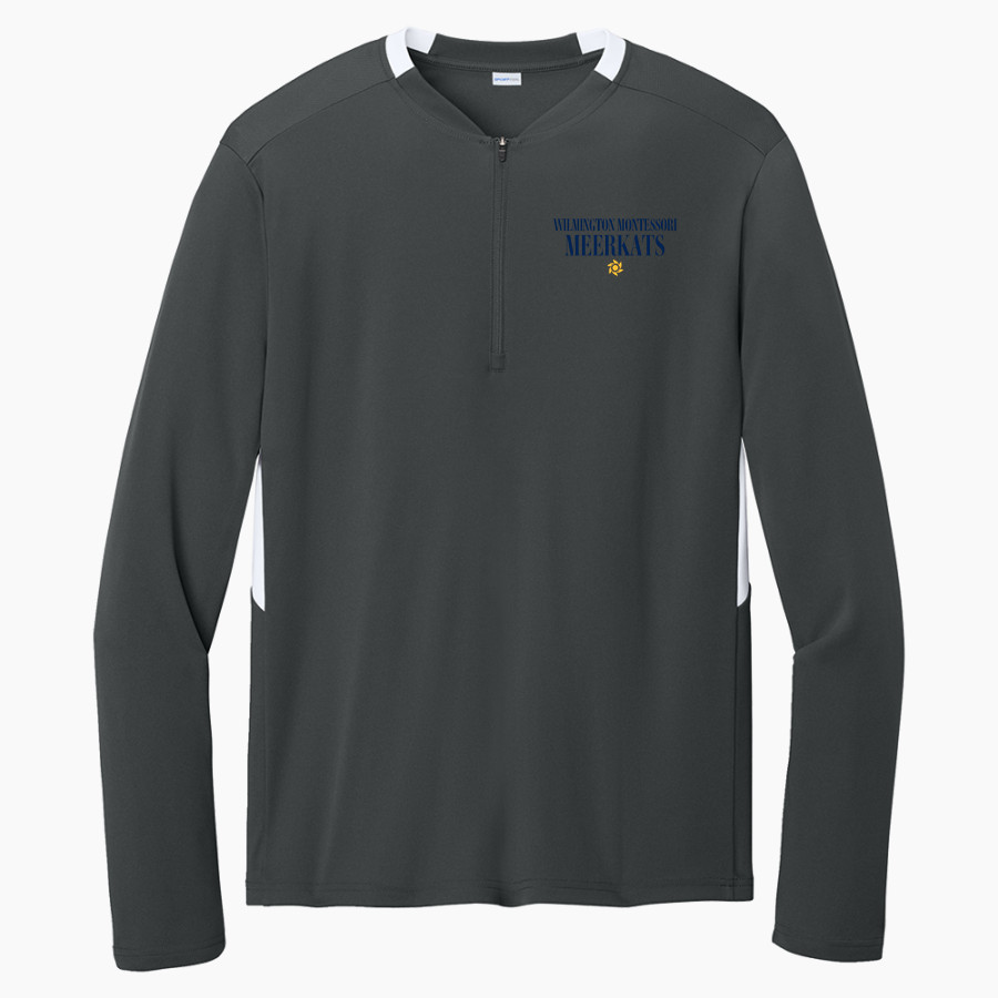 Wilmington Montessori Meerkats Sport-Tek Club 1/4-Zip Pullover