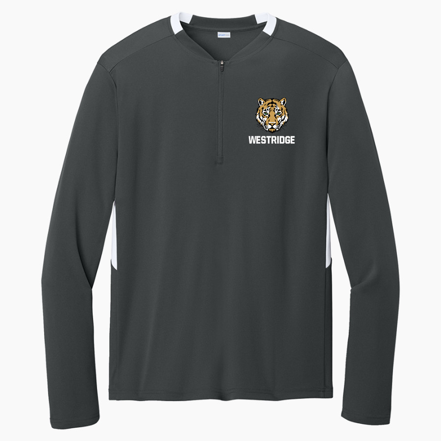 Westridge Tigers <span class="pdp-name-mascot">Westridge Tigers</span> Sport-Tek Club 1/4-Zip Pullover