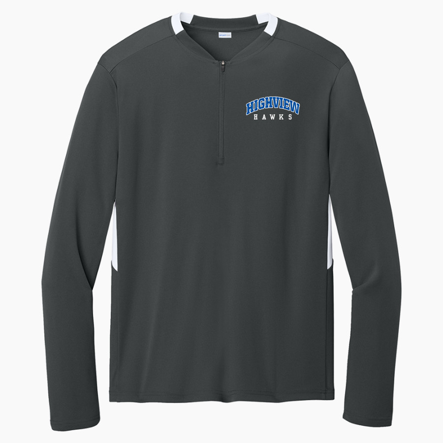 Highview Hawks <span class="pdp-name-mascot">Highview Elementary School Hawks</span> Sport-Tek Club 1/4-Zip Pullover