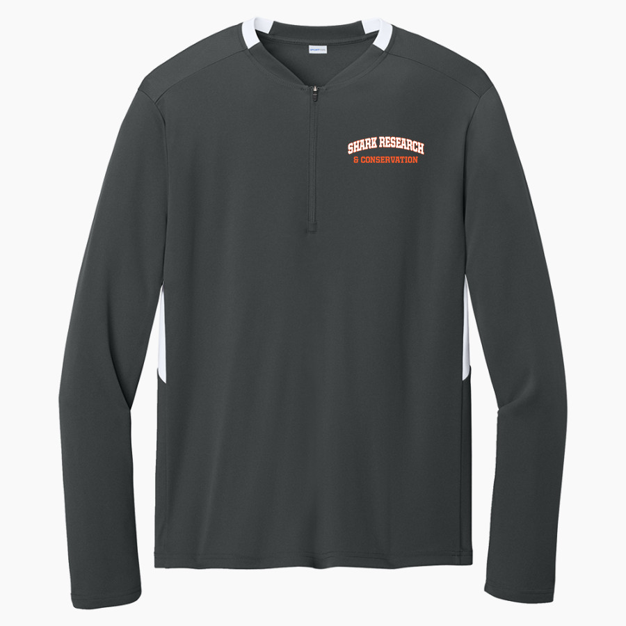 Shark Research & Conservation The Official Online Store <span class="pdp-name-mascot">SRC Sharks</span> Sport-Tek Club 1/4-Zip Pullover