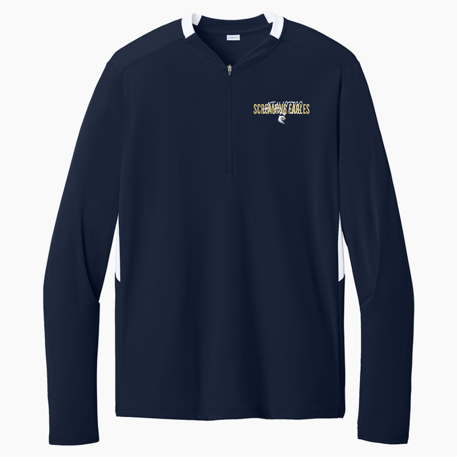 Toccoa Falls EAGLES <span class="pdp-name-mascot">TOCCOA FALLS COLLEGE EAGLES</span> Sport-Tek Club 1/4-Zip Pullover