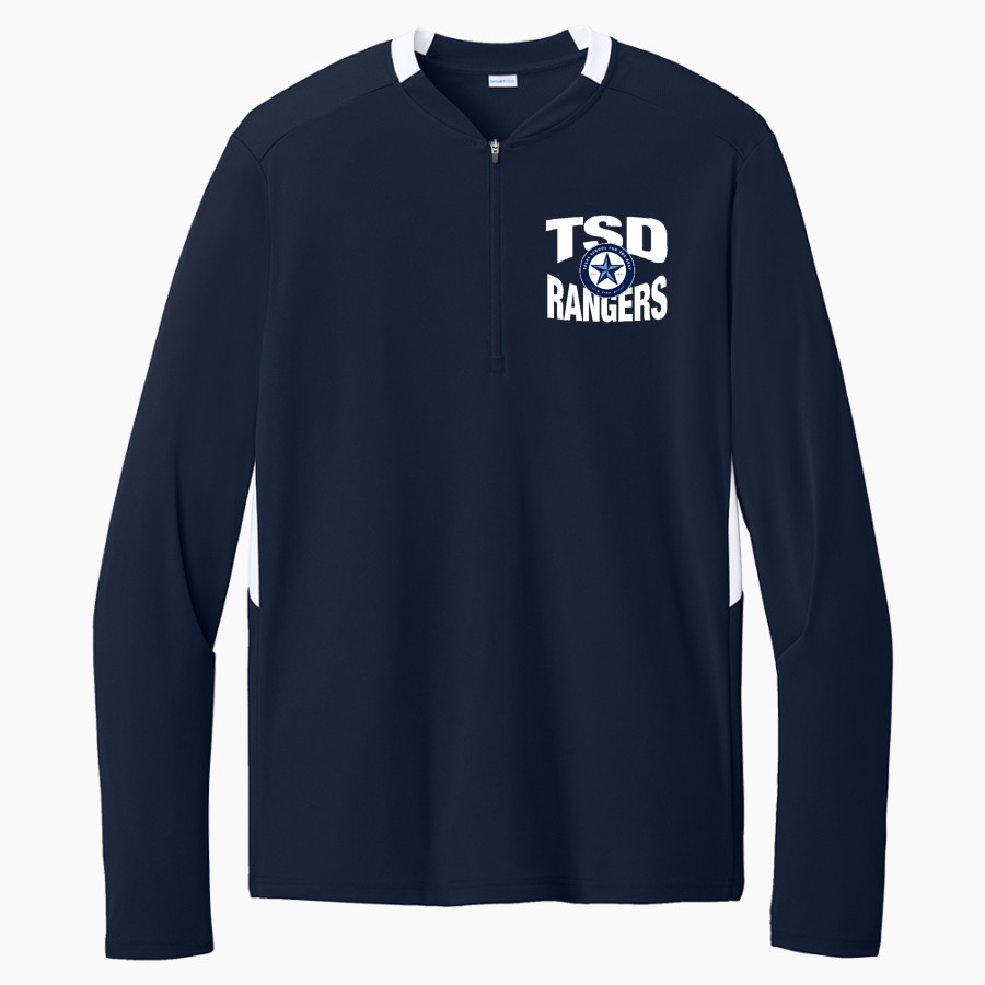 Texas School for the Deaf Sport-Tek Club 1/4-Zip Pullover