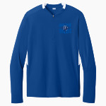 Boone Grove Wolves <span class="pdp-name-mascot">Boone Grove Wolves</span> Sport-Tek Club 1/4-Zip Pullover Front Thumbnail