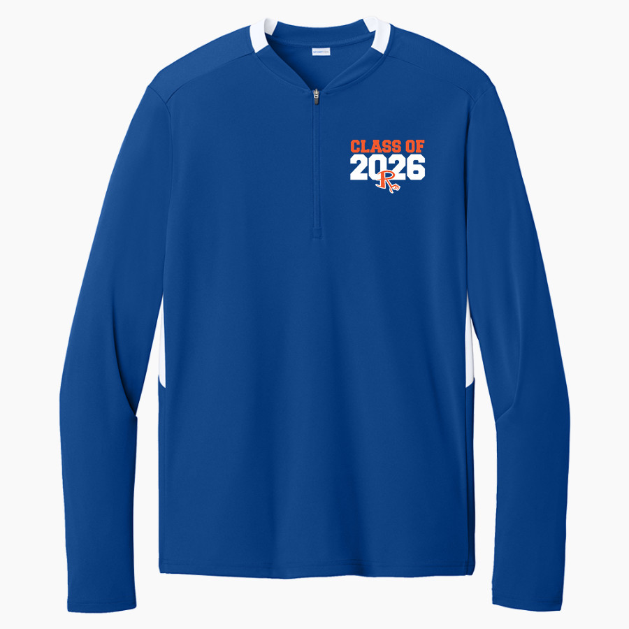 Riverton Hawks <span class="pdp-name-mascot">Riverton</span> Sport-Tek Club 1/4-Zip Pullover
