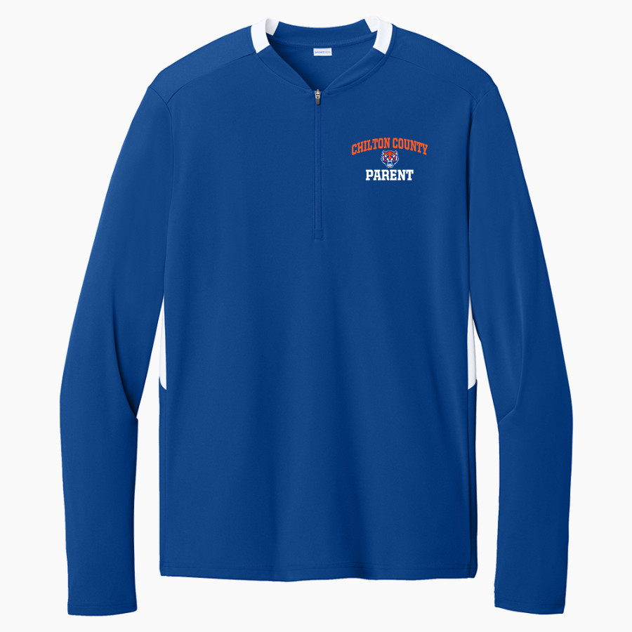 Chilton County Tigers <span class="pdp-name-mascot">Chilton County Tigers</span> Sport-Tek Club 1/4-Zip Pullover
