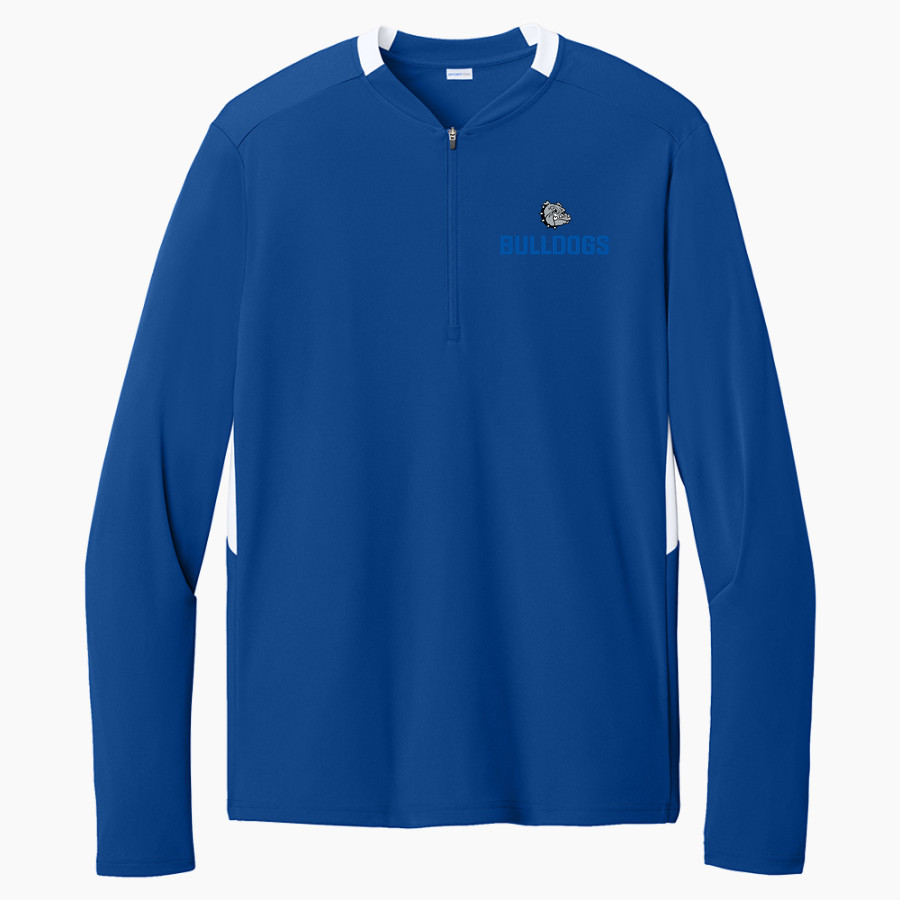 Woodburn Bulldogs <span class="pdp-name-mascot">Woodburn Bulldogs</span> Sport-Tek Club 1/4-Zip Pullover