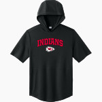 STEPHENS COUNTY HIGH SCHOOL INDIANS <span class="pdp-name-mascot">STEPHENS COUNTY INDIANS</span> Sport-Tek Men's Club Short Sleeve Hoodie Front Thumbnail