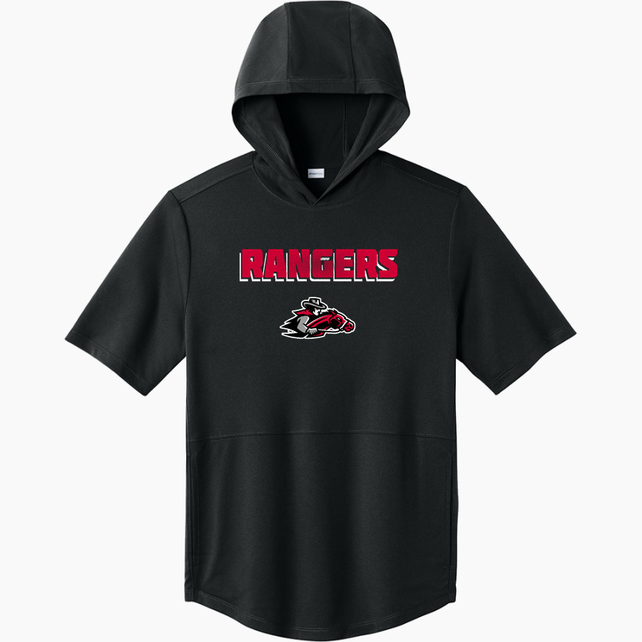 TERRY HIGH SCHOOL RANGERS <span class="pdp-name-mascot">TERRY RANGERS</span> Sport-Tek Men's Club Short Sleeve Hoodie