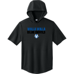 WALLA WALLA HIGH SCHOOL BLUE DEVILS <span class="pdp-name-mascot">WALLA WALLA BLUE DEVILS</span> Sport-Tek Men's Club Short Sleeve Hoodie Front Thumbnail