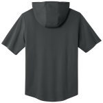 Maui Christian Academy <span class="pdp-name-mascot">Maui Christian Academy Eagles</span> Sport-Tek Men's Club Short Sleeve Hoodie Back Thumbnail