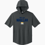 Magellan International School The Online Store <span class="pdp-name-mascot">Magellan Gators</span> Sport-Tek Men's Club Short Sleeve Hoodie Front Thumbnail