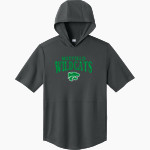 MAYFIELD HIGH SCHOOL WILDCATS <span class="pdp-name-mascot">MAYFIELD WILDCATS</span> Sport-Tek Men's Club Short Sleeve Hoodie Front Thumbnail