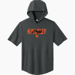 KINGSLEY HIGH SCHOOL STAGS <span class="pdp-name-mascot">KINGSLEY AREA STAGS</span> Sport-Tek Men's Club Short Sleeve Hoodie Front Thumbnail