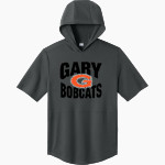 Gary Bobcats <span class="pdp-name-mascot">Gary Bobcats</span> Sport-Tek Men's Club Short Sleeve Hoodie Front Thumbnail