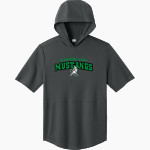EVERGREEN PARK HIGH SCHOOL MUSTANGS <span class="pdp-name-mascot">EVERGREEN PARK MUSTANGS</span> Sport-Tek Men's Club Short Sleeve Hoodie Front Thumbnail