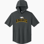 Hawaii Baptist Eagles <span class="pdp-name-mascot">HBA Eagles</span> Sport-Tek Men's Club Short Sleeve Hoodie Front Thumbnail