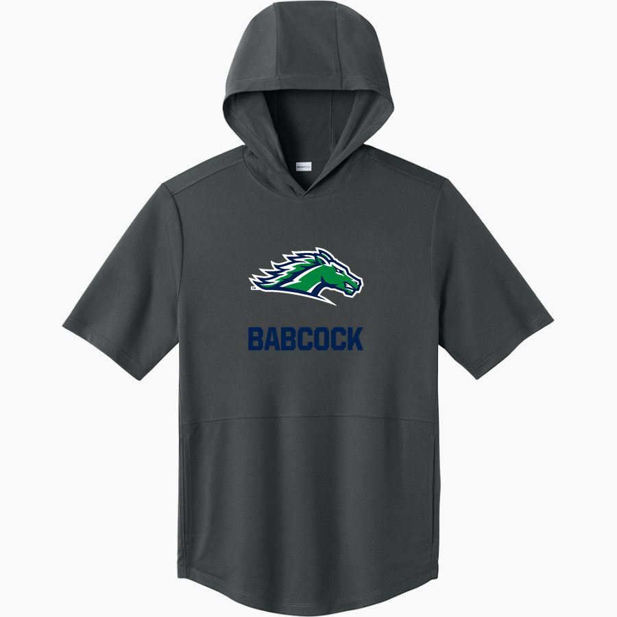 Babcock Trailblazers <span class="pdp-name-mascot">Babcock High School Trailblazers</span> Sport-Tek Men's Club Short Sleeve Hoodie