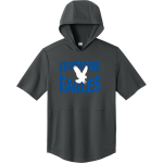 Maui Christian Academy <span class="pdp-name-mascot">Maui Christian Academy Eagles</span> Sport-Tek Men's Club Short Sleeve Hoodie Front Thumbnail