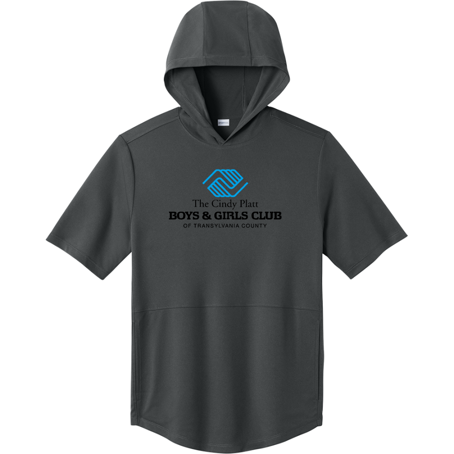 The Cindy Platt Boys & Girls Club of Transylvania County <span class="pdp-name-mascot">The Cindy Platt Boys & Girls Club of Transylvania County</span> Sport-Tek Men's Club Short Sleeve Hoodie
