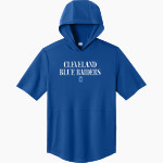 Cleveland Blue Raiders <span class="pdp-name-mascot">Cleveland Blue Raiders</span> Sport-Tek Men's Club Short Sleeve Hoodie Front Thumbnail