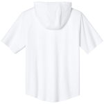 Math & Science Academy Dragons <span class="pdp-name-mascot">Math & Science Academy Dragons</span> Sport-Tek Men's Club Short Sleeve Hoodie Back Thumbnail