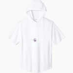 Truman State University Official Store of the Bulldogs <span class="pdp-name-mascot">Truman Bulldogs</span> Sport-Tek Men's Club Short Sleeve Hoodie Front Thumbnail