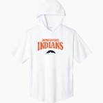 Roseburg Indians <span class="pdp-name-mascot">Roseburg Indians</span> Sport-Tek Men's Club Short Sleeve Hoodie Front Thumbnail