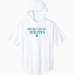 Powerhouse Athletics Athletics <span class="pdp-name-mascot">Powerhouse Athletics Athletics</span> Sport-Tek Men's Club Short Sleeve Hoodie Front Thumbnail