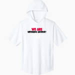 Wittenberg University Tigers <span class="pdp-name-mascot">Wittenberg University Tigers</span> Sport-Tek Men's Club Short Sleeve Hoodie Front Thumbnail