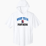 West Tech Panthers <span class="pdp-name-mascot">West Tech Panthers</span> Sport-Tek Men's Club Short Sleeve Hoodie Front Thumbnail