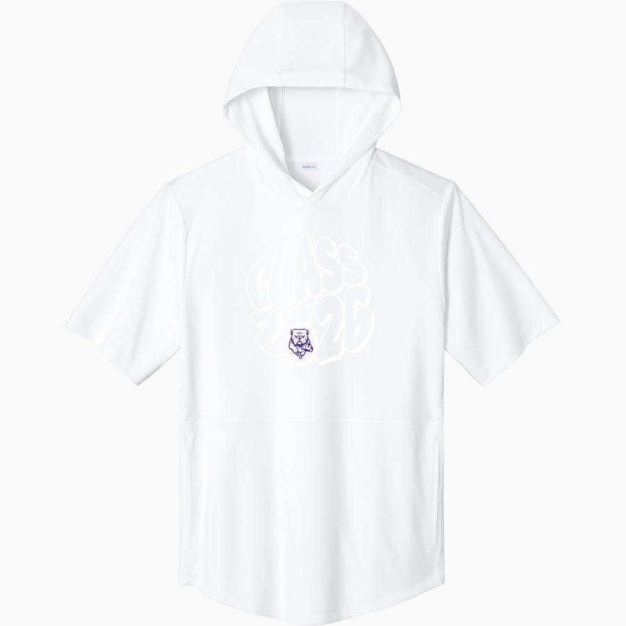 Truman State University Official Store of the Bulldogs <span class="pdp-name-mascot">Truman Bulldogs</span> Sport-Tek Men's Club Short Sleeve Hoodie