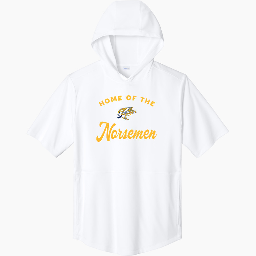 North Muskegon Norsemen <span class="pdp-name-mascot">North Muskegon High School Norsemen</span> Sport-Tek Men's Club Short Sleeve Hoodie