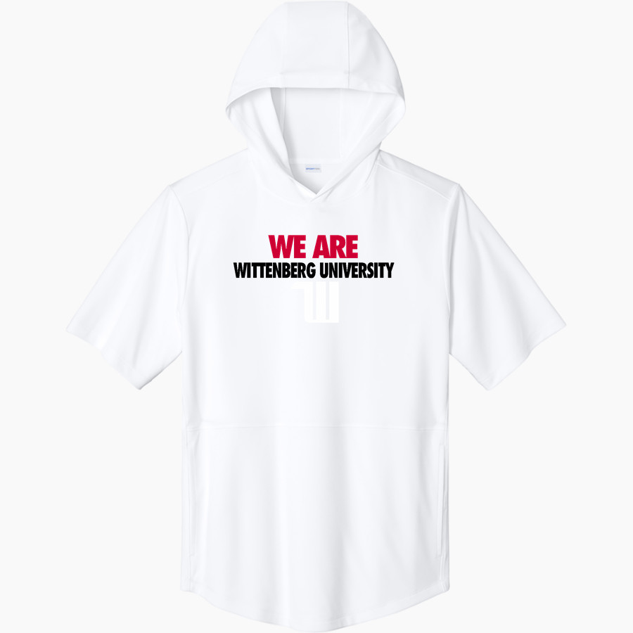 Wittenberg University Tigers <span class="pdp-name-mascot">Wittenberg University Tigers</span> Sport-Tek Men's Club Short Sleeve Hoodie