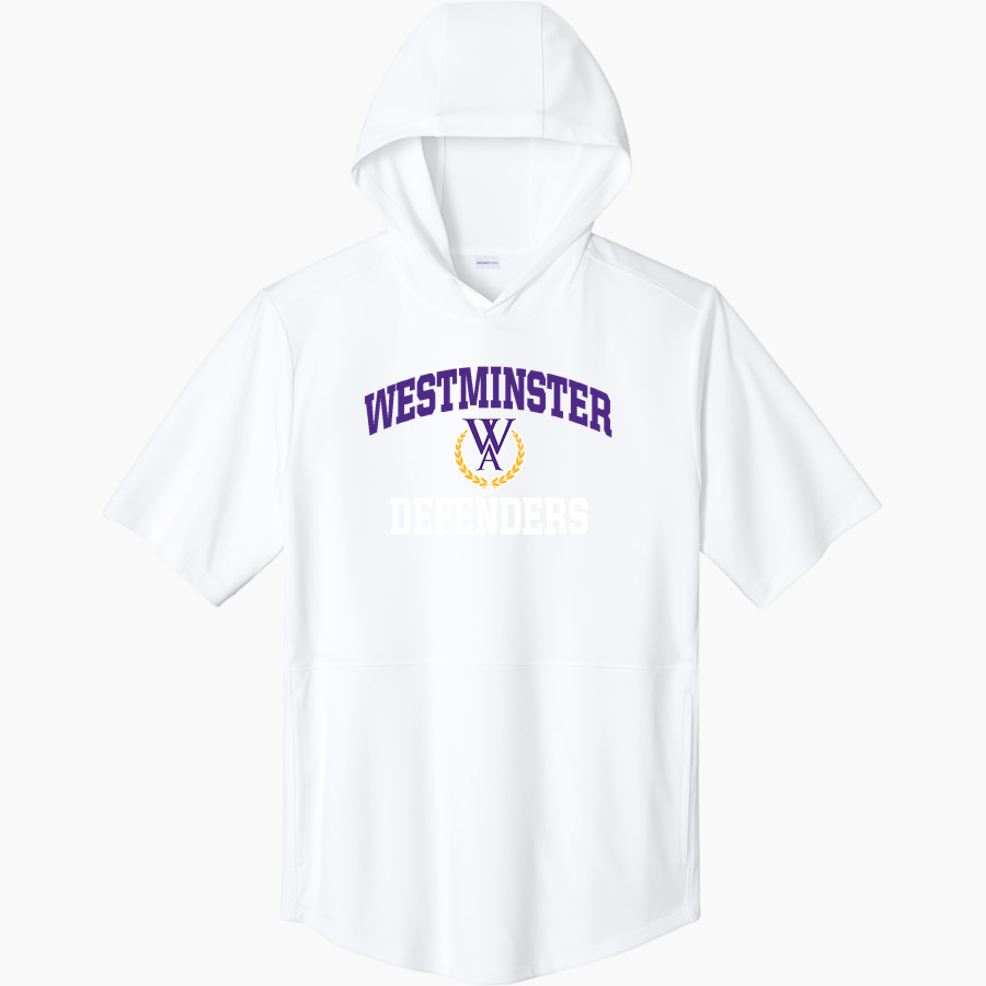 Westminster Defenders <span class="pdp-name-mascot">Westminster Defenders</span> Sport-Tek Men's Club Short Sleeve Hoodie