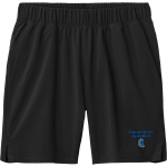Queensbury Spartans <span class="pdp-name-mascot">Queensbury Spartans</span> Sport-Tek Men's Repeat 7" Short Front Thumbnail