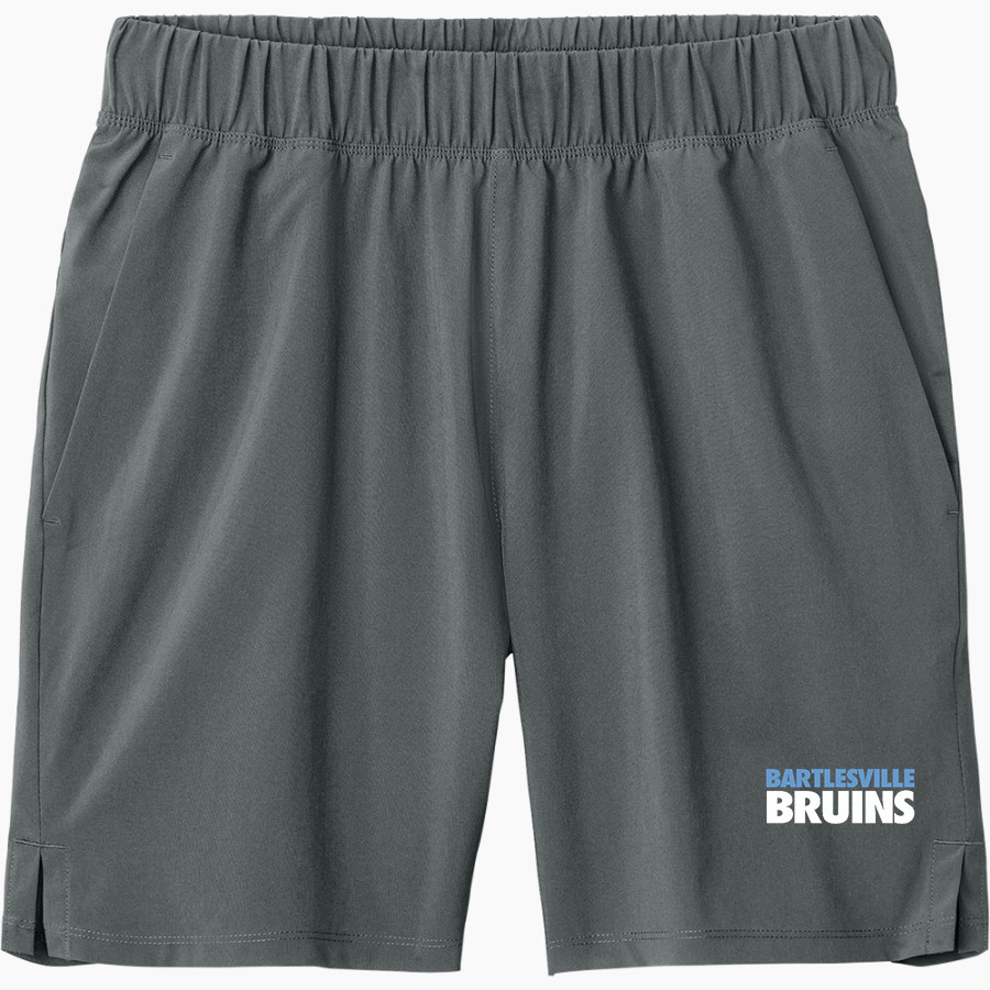 BARTLESVILLE HIGH SCHOOL BRUINS <span class="pdp-name-mascot">BARTLESVILLE BRUINS</span> Sport-Tek Men's Repeat 7" Short