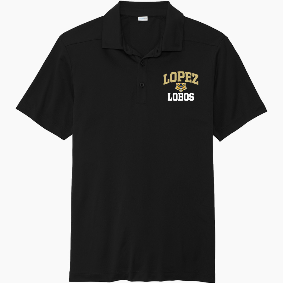 LOPEZ HIGH SCHOOL LOBOS <span class="pdp-name-mascot">LOPEZ LOBOS</span> Sport-Tek Posi-UV Pro Polo