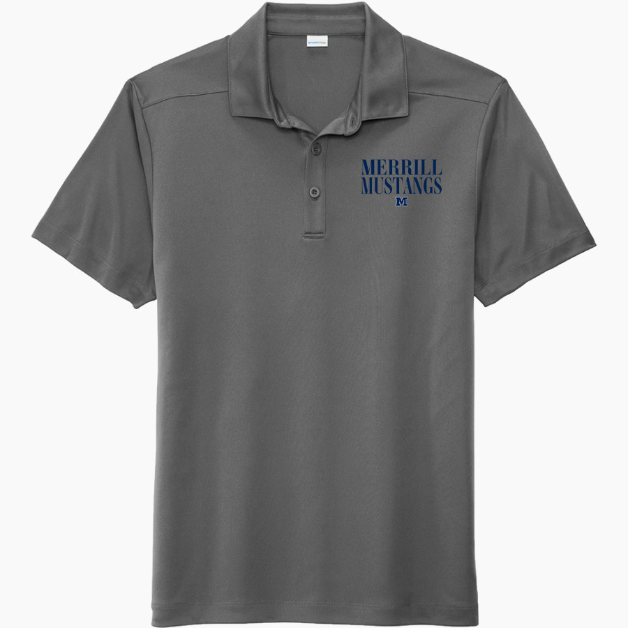 Merrill Mustangs Sport-Tek Posi-UV Pro Polo