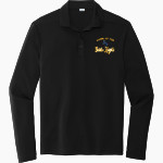Averill Park Golden Knights <span class="pdp-name-mascot">Averill Park Warriors</span> Sport-Tek Posi-UV Pro Long Sleeve Polo Front Thumbnail