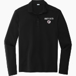 NOWATA HIGH SCHOOL IRONMEN <span class="pdp-name-mascot">NOWATA IRONMEN</span> Sport-Tek Posi-UV Pro Long Sleeve Polo Front Thumbnail