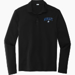 Mercy University Mavericks Online Store Sport-Tek Posi-UV Pro Long Sleeve Polo Front Thumbnail