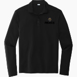 CRANDALL HIGH SCHOOL PIRATES Sport-Tek Posi-UV Pro Long Sleeve Polo Front Thumbnail