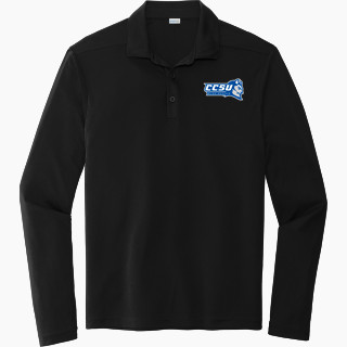 Sport-Tek Posi-UV Pro Long Sleeve Polo