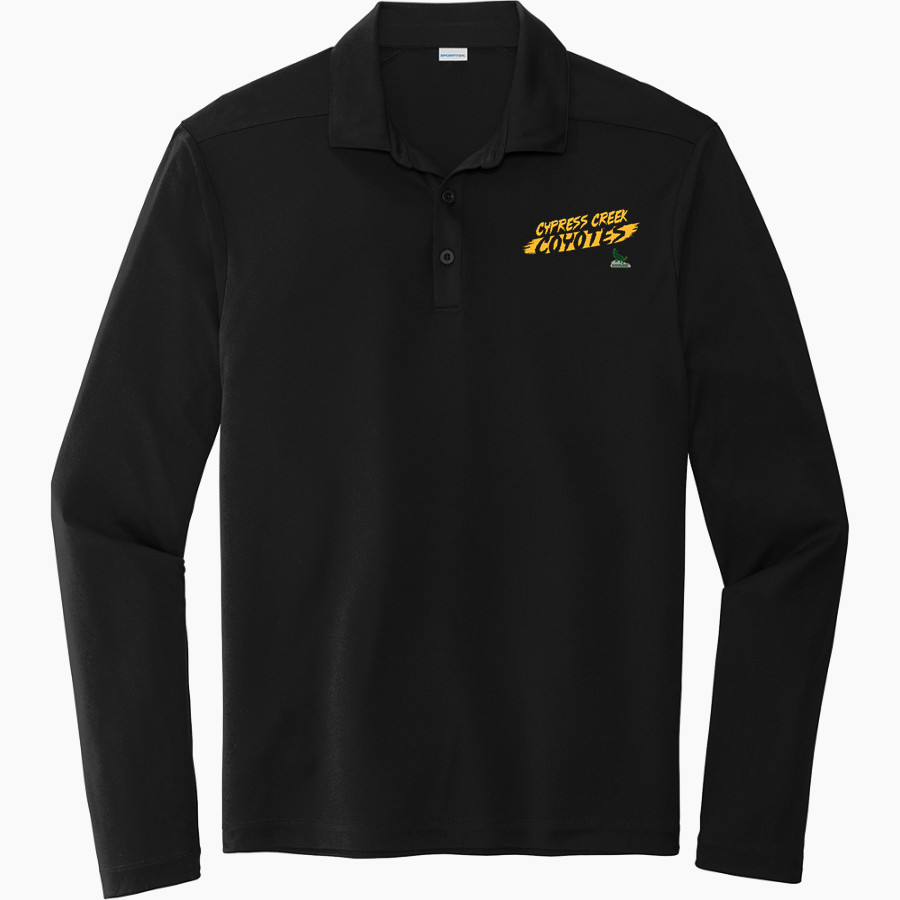 Cypress Creek Coyotes <span class="pdp-name-mascot">Cypress Creek Coyotes</span> Sport-Tek Posi-UV Pro Long Sleeve Polo