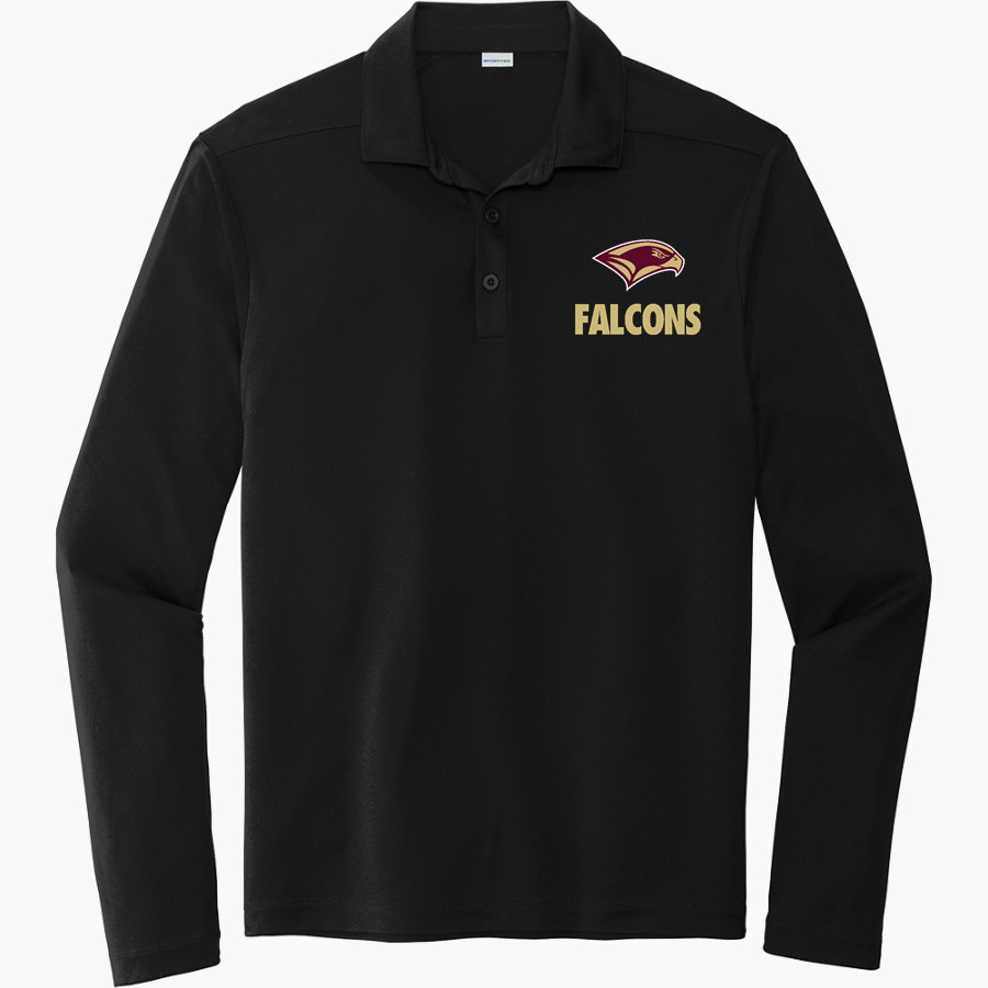 Scotts Valley Falcons Sport-Tek Posi-UV Pro Long Sleeve Polo