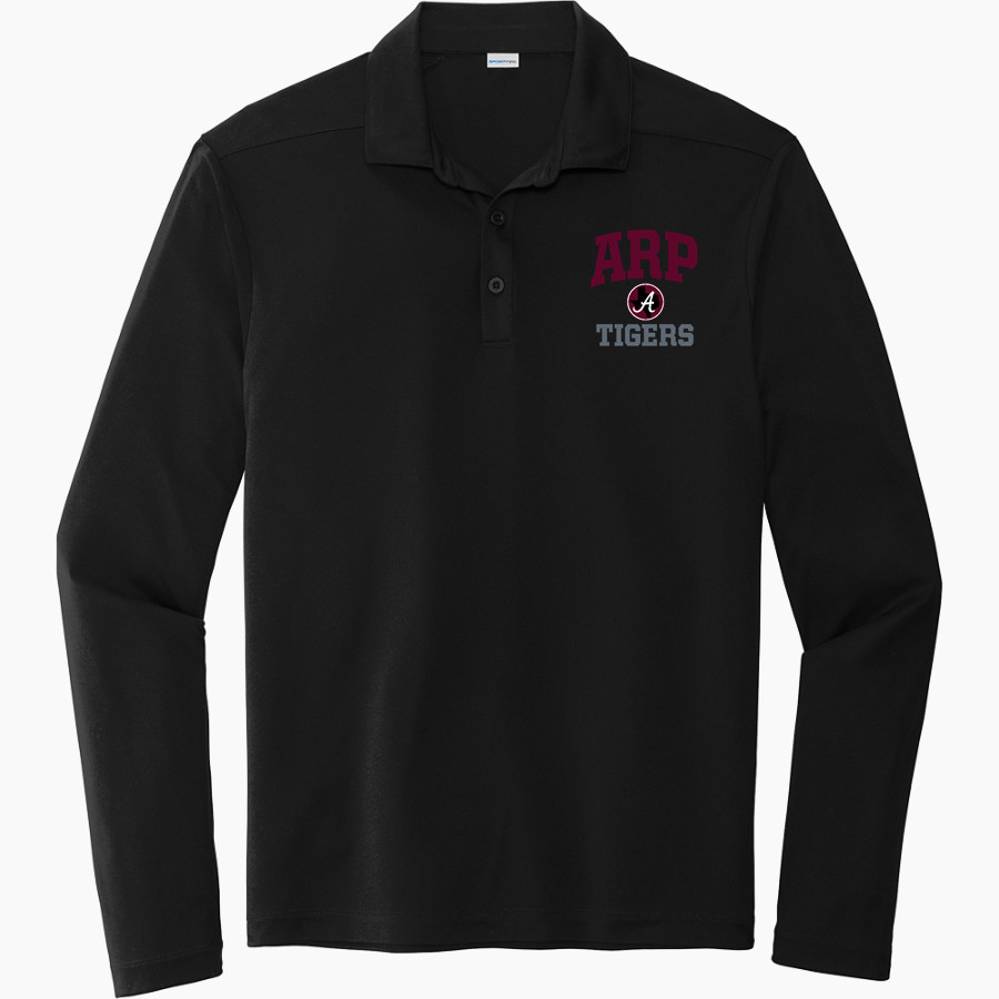 ARP HIGH SCHOOL TIGERS <span class="pdp-name-mascot">ARP TIGERS</span> Sport-Tek Posi-UV Pro Long Sleeve Polo