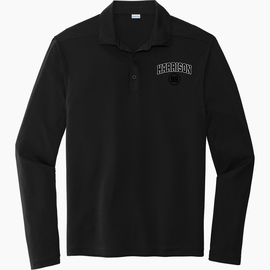 Harrison Warriors <span class="pdp-name-mascot">Harrison Warriors</span> Sport-Tek Posi-UV Pro Long Sleeve Polo